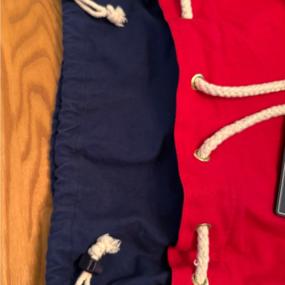 Disney Cruise Line Red, Blue, and White Duffle Bag - Picture 5 of 15